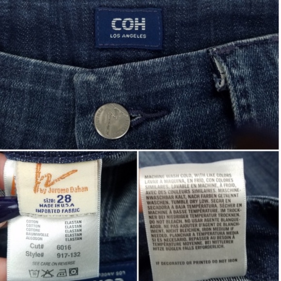 CITIZENS HUMANITY Cuffed Distressed Jean Shorts - Picture 6 of 7